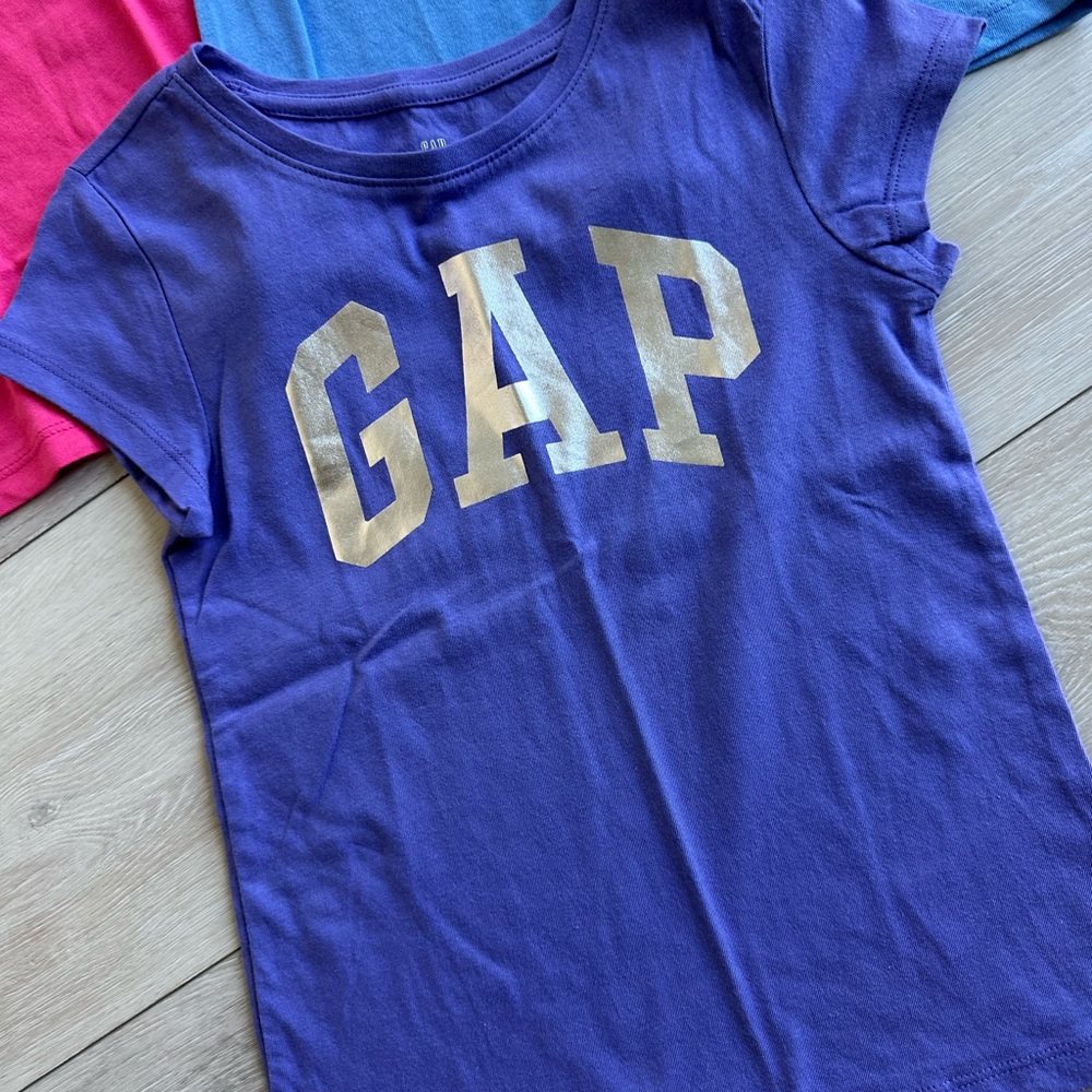 Gap Kids Gap Logo T-Shirt tops girls size small shirts bundle - Picture 5 of 5